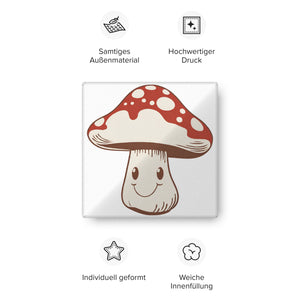 Smiling Mushroom-shaped pillow - Divana Mushrooms