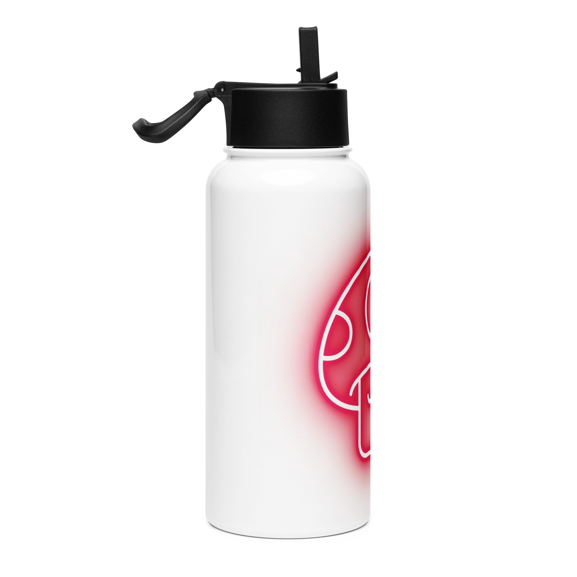 Stainless Steel Water Bottle with Straw Lid - Durable & Stylish